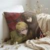 Cushion Cover  Linen  SkinFriendly Soft Decorative Case For Sofa Home Decor Korea Cartoon TTower Of God Pillow cover