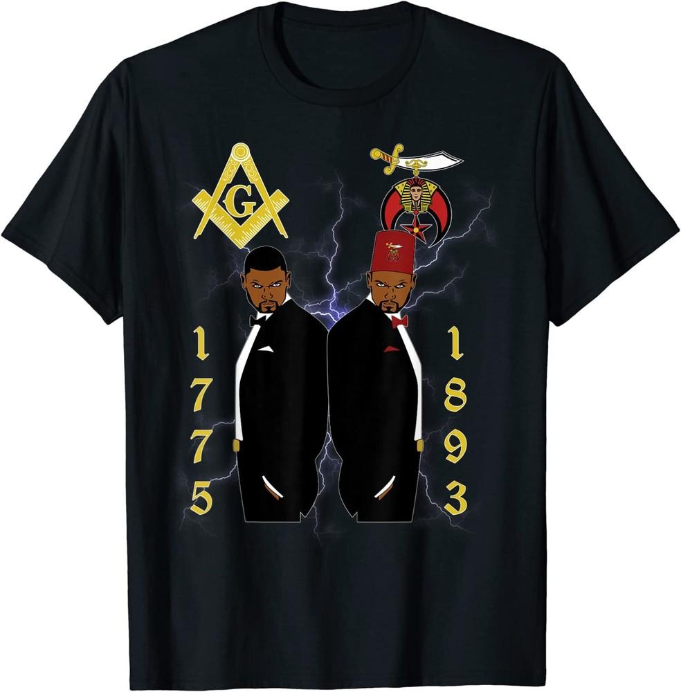 NEW LIMITED Mens Shriners 1893 Masons 1775 Shrine PHA Mason Fathers Day T-Shirt Unisex T-Shirt XXXL