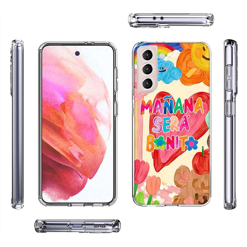 Karol G M-Manana Sera B-Bonito Phone Case For Samsung Galaxy S25 Edge S24 S23 FE S21 S20 Plus S22 S26 Ultra Cover Clear Cases TP