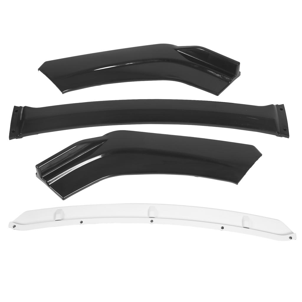 Universell Frontbåge Läpp Spoiler Splitter Kit Aerodynamisk Del för Bilmodifiering
