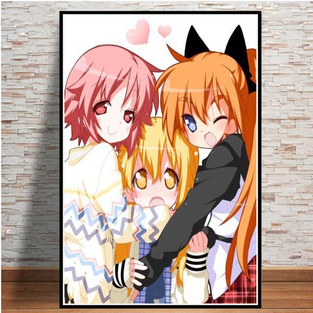 Japanese Cartoon The Seven Deadly Sins Anime Poster Living Room Children's Room Wall Artist's Bedroom Decoration Canvas Painting