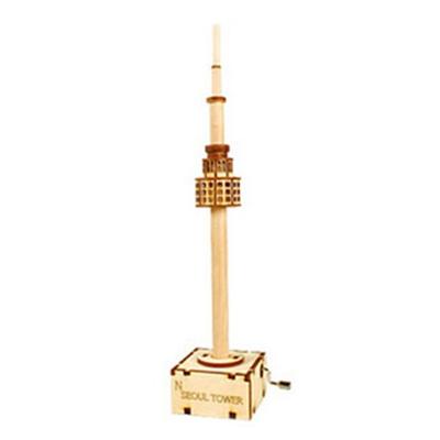 Gongbang Musol N Seoul Tower Korea 3d Puzzle