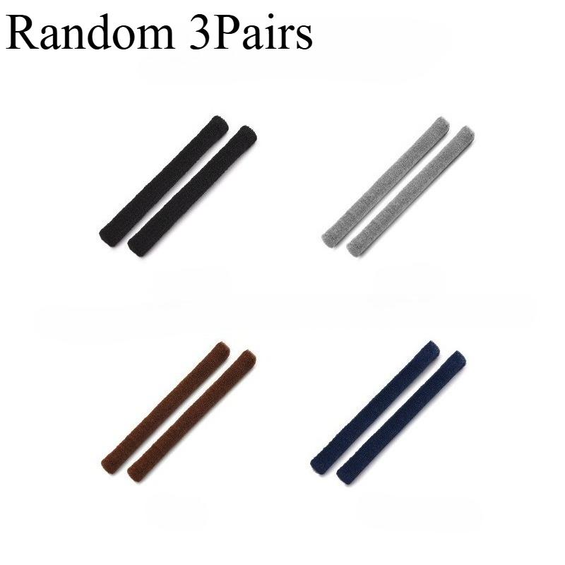 

3Pairs 72mm Anti-Slip Eyeglass End Temple Tips Soft Fabric Frame Leg Glasses Retainer Cushion Ear Sock Sleeve Comfort Eyewear
