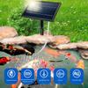Solar Aerator For Pond 3 Modes Pond Aerator 9V6W Solar Water Pump Adjustable Pond Air Pump For Garden Fish Tank