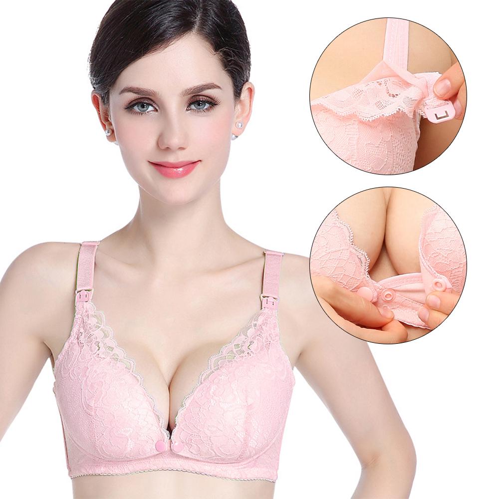 

Бюстгальтер для кормления на пуговицах спереди, мягкие дышащие бюстгальтеры для беременных и беременных, одежда для кормления грудью