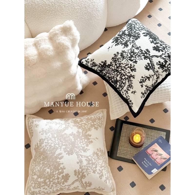 Nordischer Luxus Französische Sofakissenbezüge für Wohnzimmer- und Nachttischdekoration.