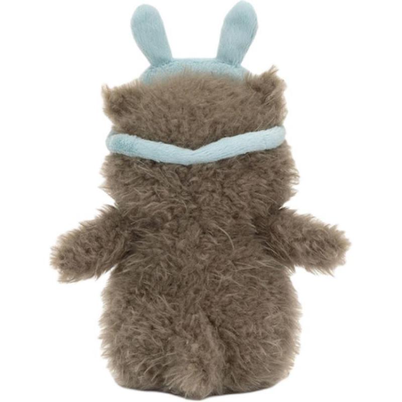 Jellycat Bird Series Audrey Hootsoftly Audrey Owl Cute Shape Brown Doll Plush Doll Sitting 20cm High