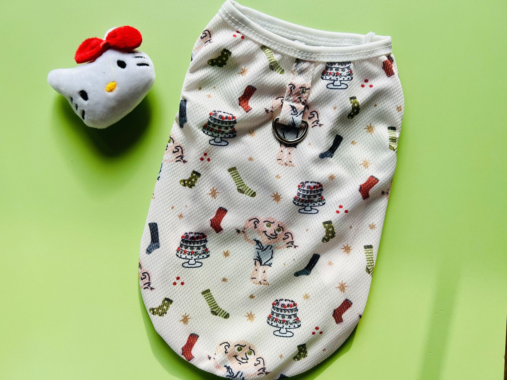 

Dog clothes Spring, summer and autumn new mesh breathable vest can be towed Small and medium-sized dog pet clothes can be towed XXL