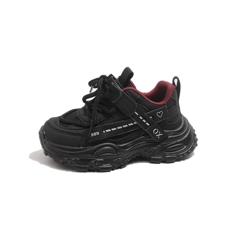 2026 Spring Girls  Versatile Soft Sole Mesh Breathable Sneakers Size 26, Length 16.2cm