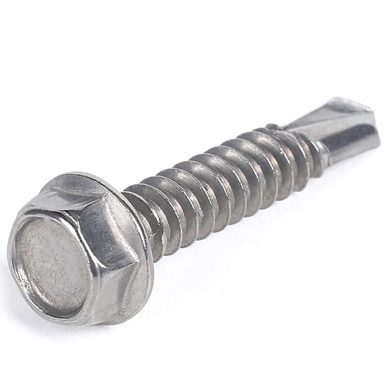 BY-1065 304 SS Hex Head Self-Drilling Screw DIN7504K