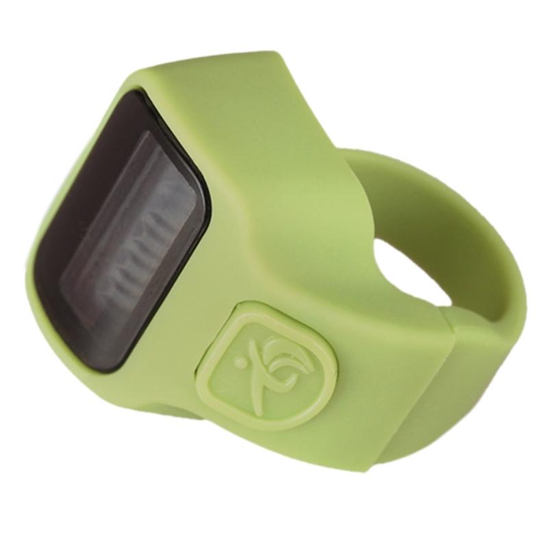 Batteriebetriebene digitale LCD elektronische Fingerringe Hand-Strichzähler 5-stelliger Zähler Klicker für gutes Zählen Runde