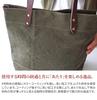 Baggy Port Tote Bag, No. 8 Canvas, Color Coated, Men's, Khaki, YNM-1301, BP-YNM1301-KH