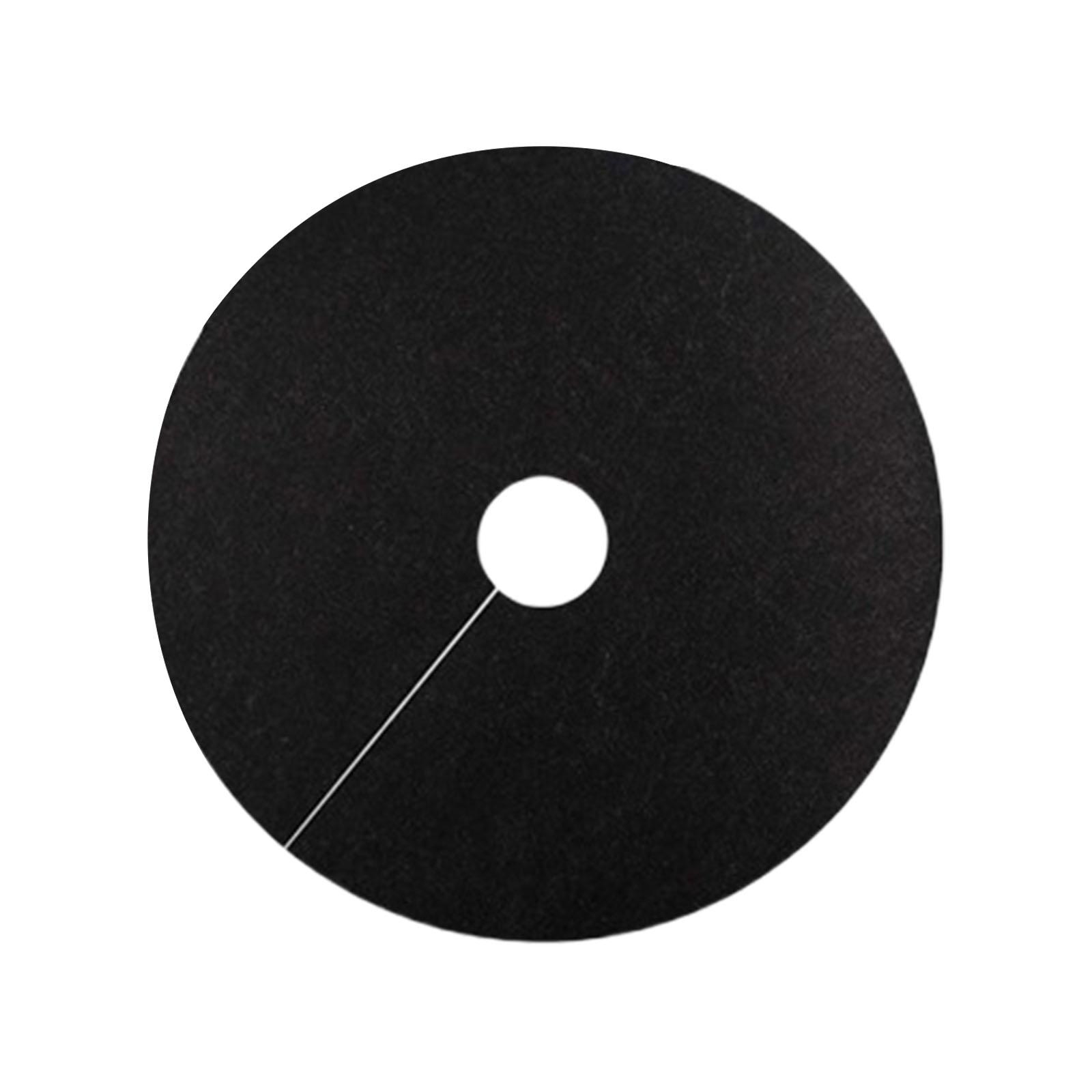 

Nonwoven Tree Ring Cover Weed Barrier Landscape Fabric Breathable Durable Mulch Mat For Garden Plant Protection B чёрный