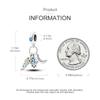 Charms Copperplated Feather Palm Eyes Star Moon Pendants Fit Charms Original Bracelet Beads Women Jewellery Making Diy