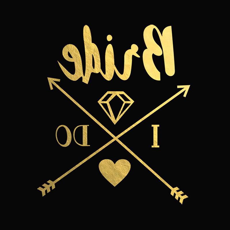 5 Pack Bridal Tattoo Stickers Bachelorette Party Stickers