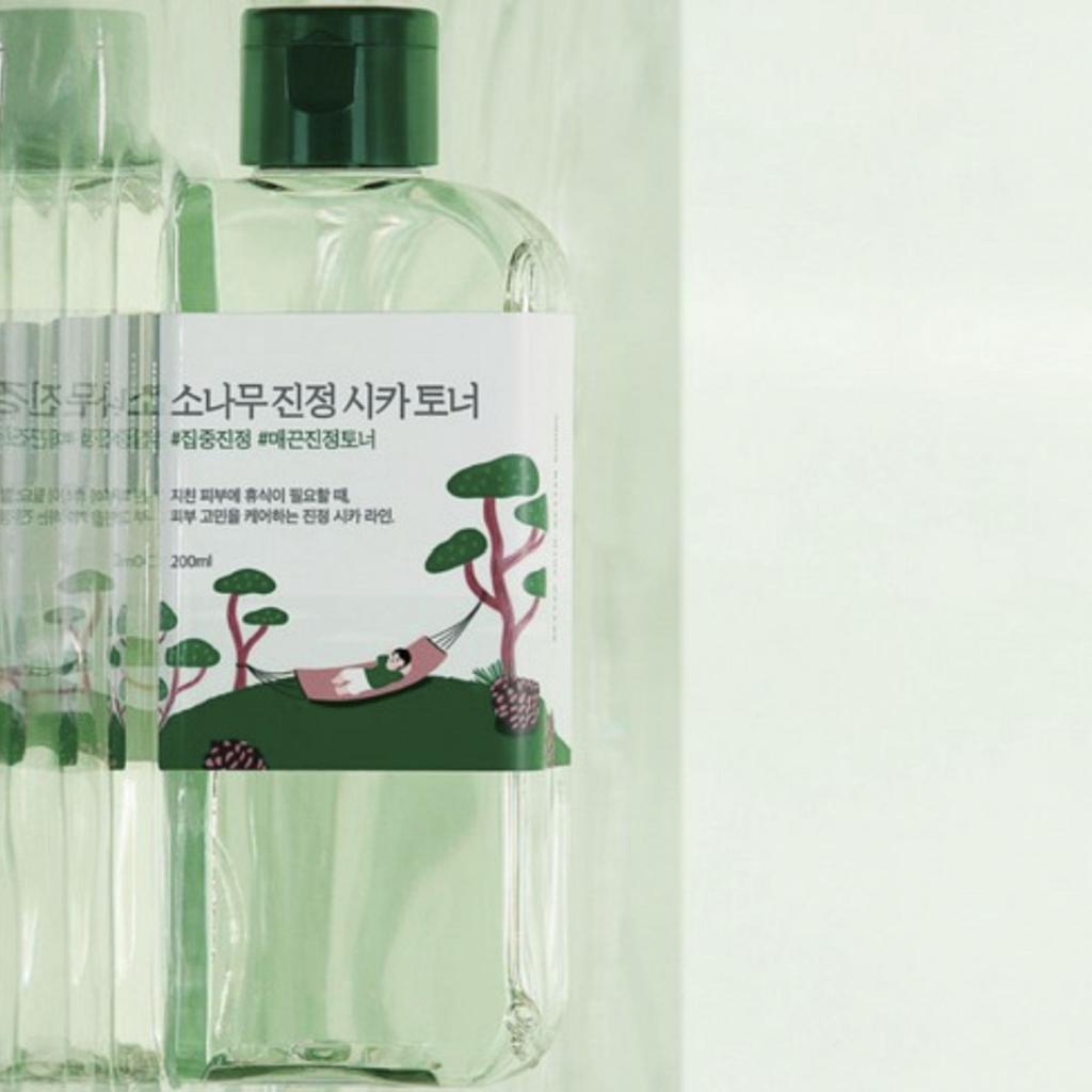 ROUND LAB Pour Hommes Tonique Apaisant Pin Cica 200ml