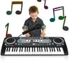 Electronic Keyboard 54Keys Multifunctional Children Music Teaching Toy with Microphone