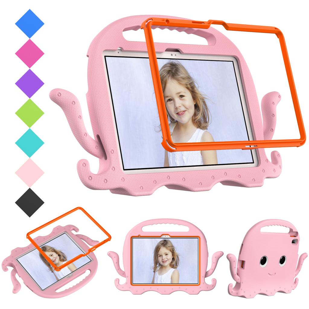 Octopuses EVA Kids Case For Samsung Galaxy A8.0 T290 T295 A9 A11 8.7in A7Lite A7 T500 T509 10.4 A8 X200 X205 10.5in Tablet Cover