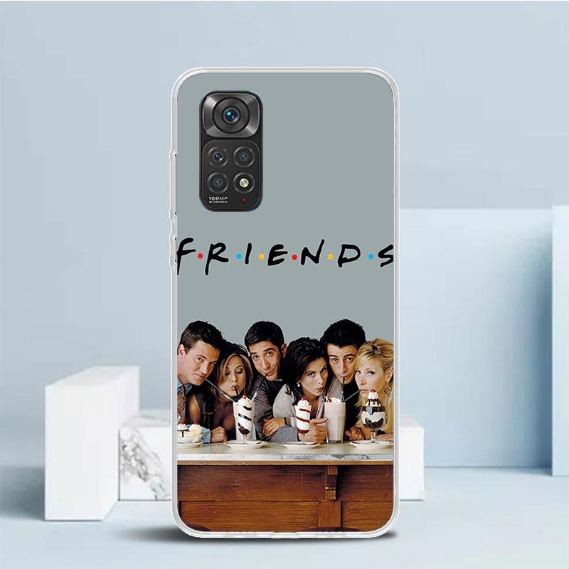 Friends Tv Show Funny Family Phone Case For Xiaomi Redmi Note 15 14 14S 13 12S 12 Pro Plus 11S 11 11T 11E 10S 10 + Soft TPU Back