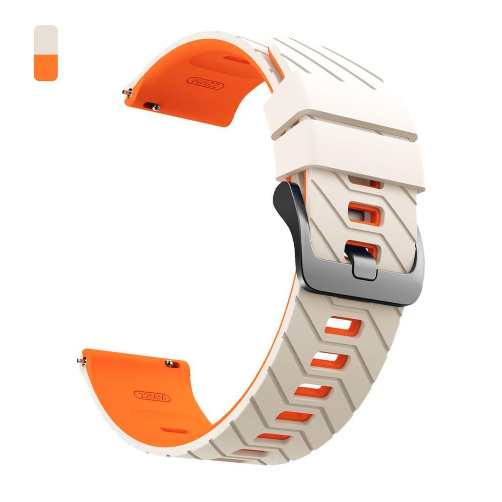 22mm Silicone Watch Band For COLMI C8 Max/M42/V75 GPS Adjustable Strap For COLMI C81/P71/P68/V70 Sports Correa Replace Bracelet