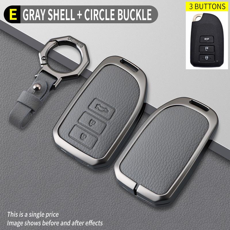 Toyota Model E Car Key Case - Elephant Gray