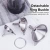 Stainless Steel Kitchen Funnels Set Food Grade Metal Funnels For Filling Bottles Small Funnels For Essential Oil Spices