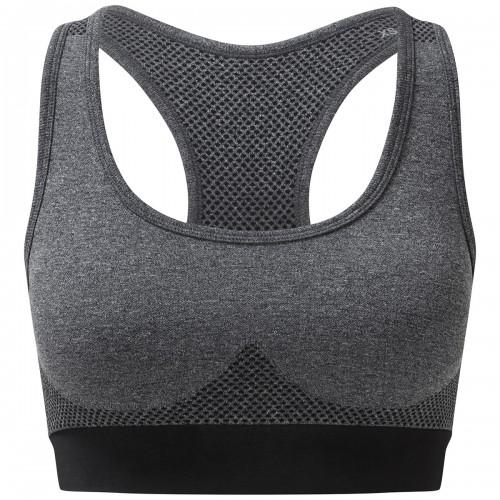 TriDri Womens/Ladies Sculpted Melange Seamless 3D Sports Bra