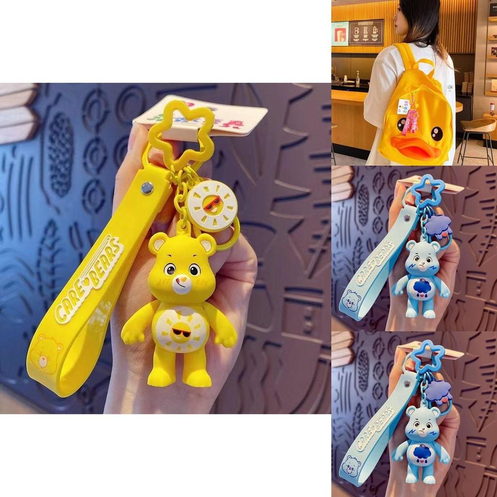 Adorabile Portachiavi Orsetti del Cuore Giocattolo Figura Ciondolo Borsa Portachiavi Bambola Per Bambini Regalo di Natale Decorazione