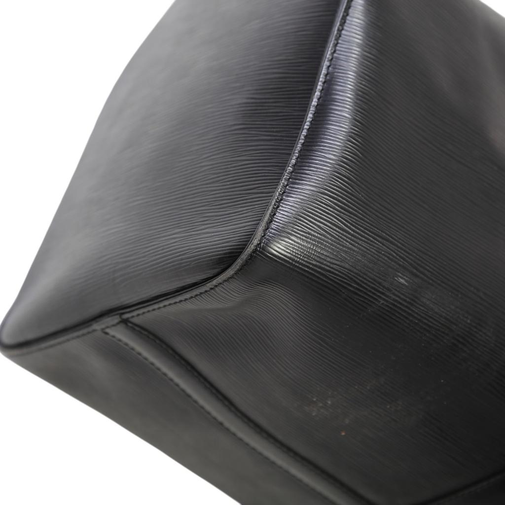 LOUIS VUITTON Epi Kiepol 50 Boston bag Epi Leather black unisex M42962 Used