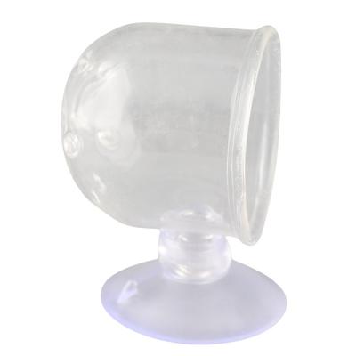 Zubehör Transparentes Aquarium Wurmfutterspender Saugnapf Glas Rote Wurm Futterspender Stanzbecher Fischfutterbecher Aquarium