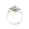 White 'Opal Goddess' Silver Ring