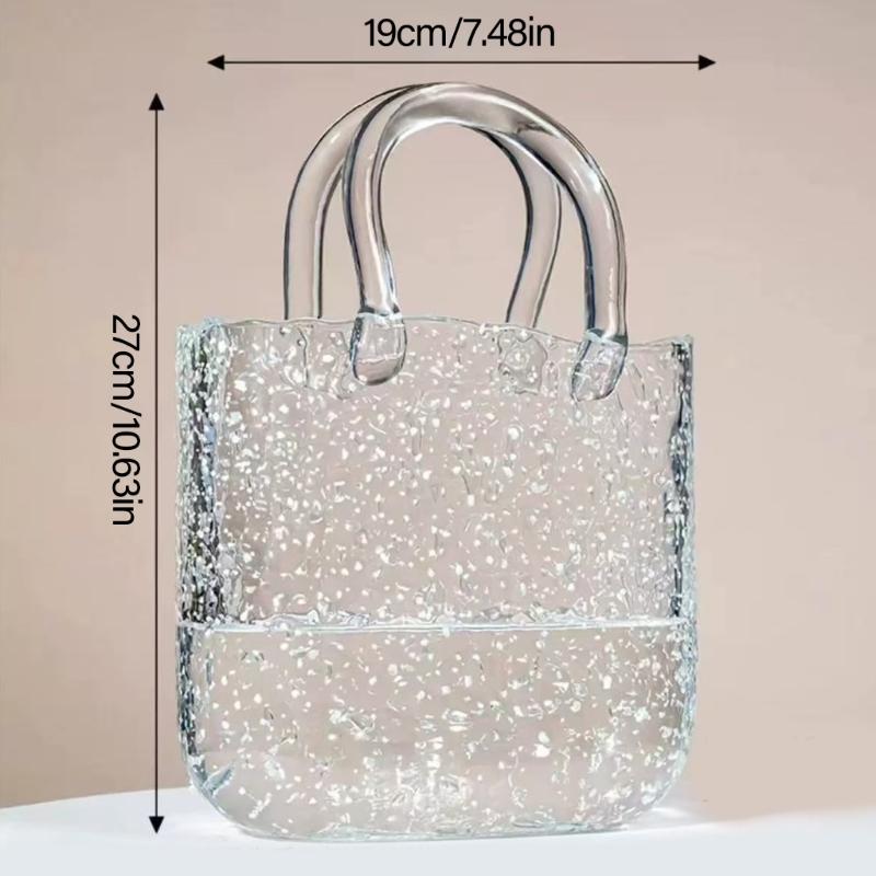 Artystyczne Fluorescencyjne Szklane Wazony Miękko Świecące w Ciemności Pojemniki na Kwiaty Wazony do Nowoczesnych Domów Wiejskich Dekoracja Półki Domowej