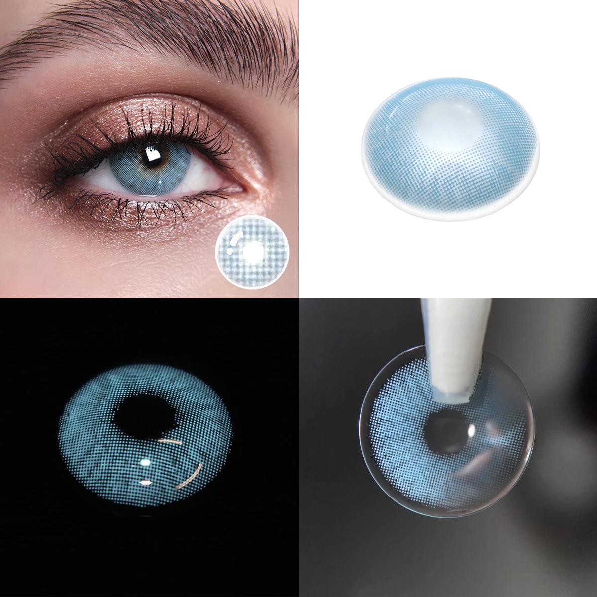 

Цветные контактные линзы JeweLens 2шт Vision Series 0.00/Plano