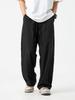 Ice Silk Mens Casual Pants With Elastic Waist For Summer Youth Fashion