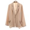 Unused Jacket 2 Pink Beige Thin Women Used