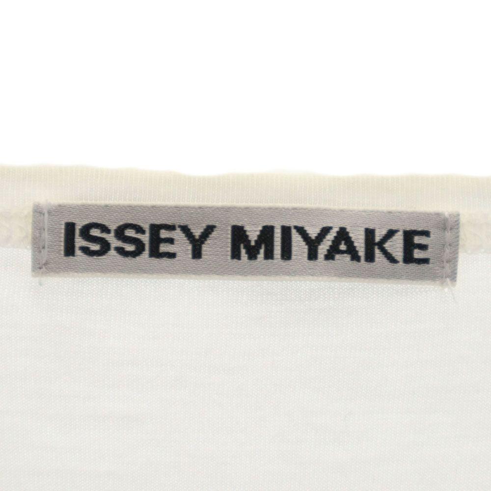 ISSEY MIYAKE Made In Japan Short Sleeve One Piece 2 White Women Used