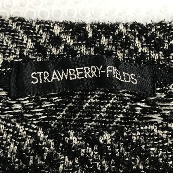 STRAWBERRY-FIELDS Made in Japan Sleeveless Cut and Sew Tank Top Women’s Size S-M Black(USED)