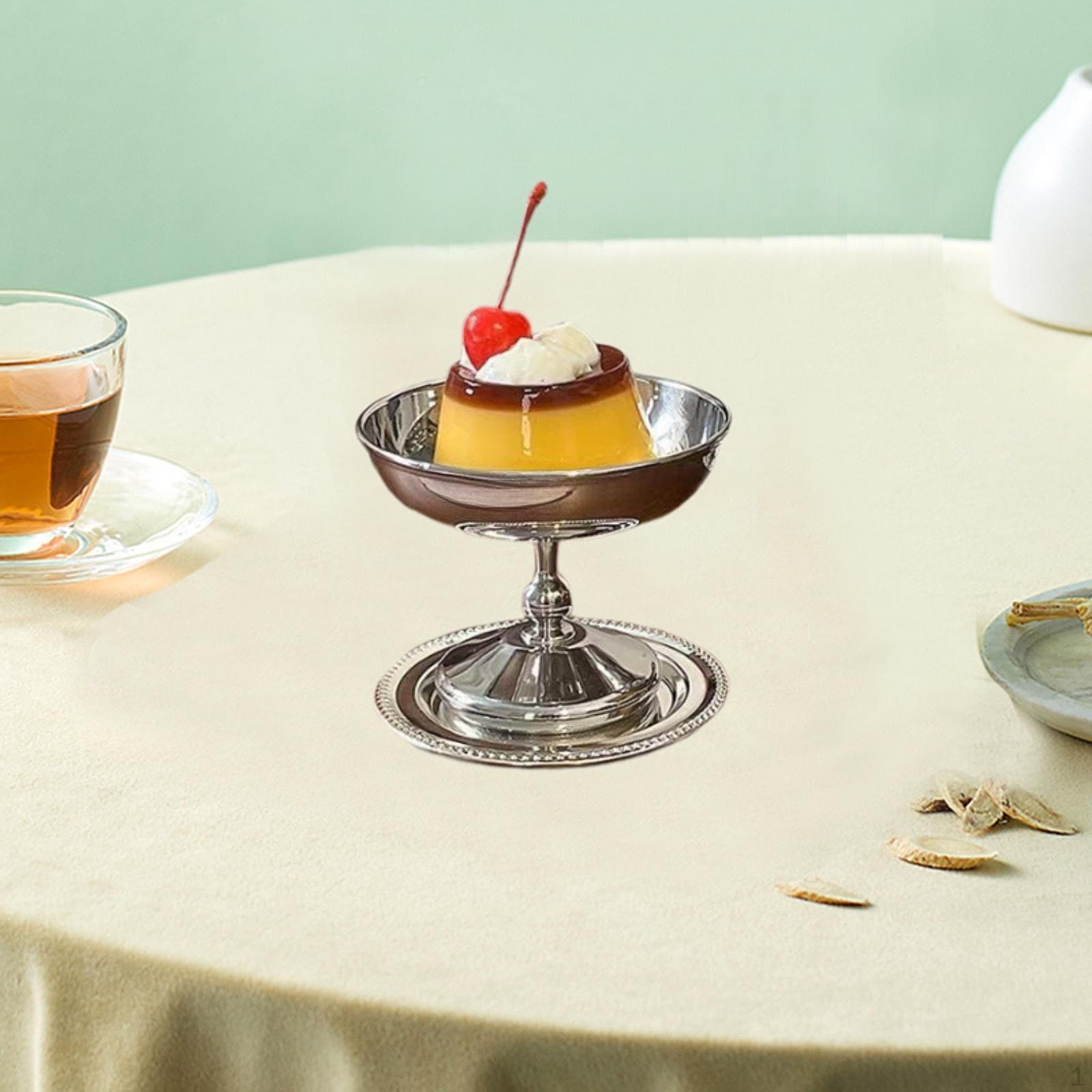 

Десертная тарелка, фруктовый салатник, чашка из нержавеющей стали style A