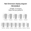Wearable Halloween Nail Art: Ghost Skull & Black Bat False Nails