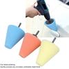 9Pcs Polishing Cone Metal Polish Sponge Buffing Ball for Automotive Car Wheel Hub Care Buffing Polishing Pads Polishing Ball