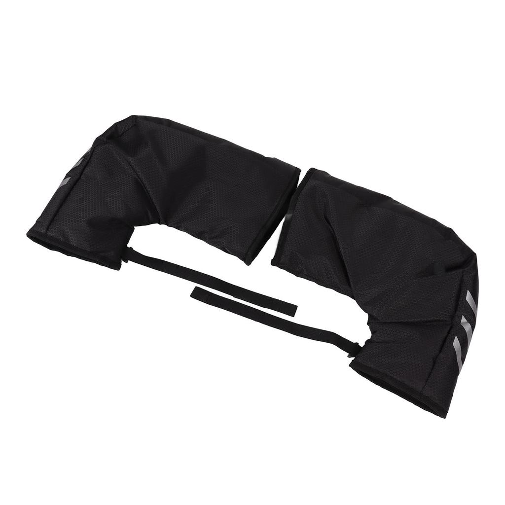 1 Paar Motorrad Lenkerhandschuhe Mehrzweck Winter Wasserdicht Winddicht Warm Reflektierend Fahrrad Lenkerhandschuhe