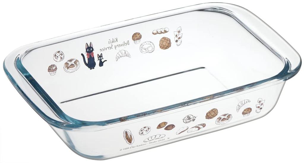 Skater Glass Oven and Microwave Delivery Studio Heat-Resistant Dish, Safe, 700ml, Kiki's Service, Ghibli, GCD1-A