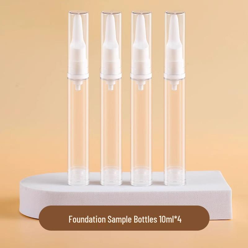 Newcomer Exclusive: Portable Vacuum Press-Type Foundation Dispenser & Eye Cream Bottle