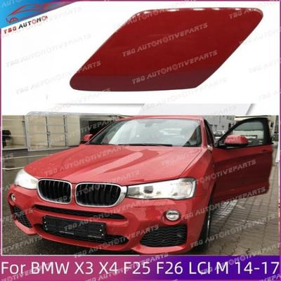 Melbourne Red A75 Bumper Headlight Washer Cover For BMW X4 F26 M-Sport 2014-2017