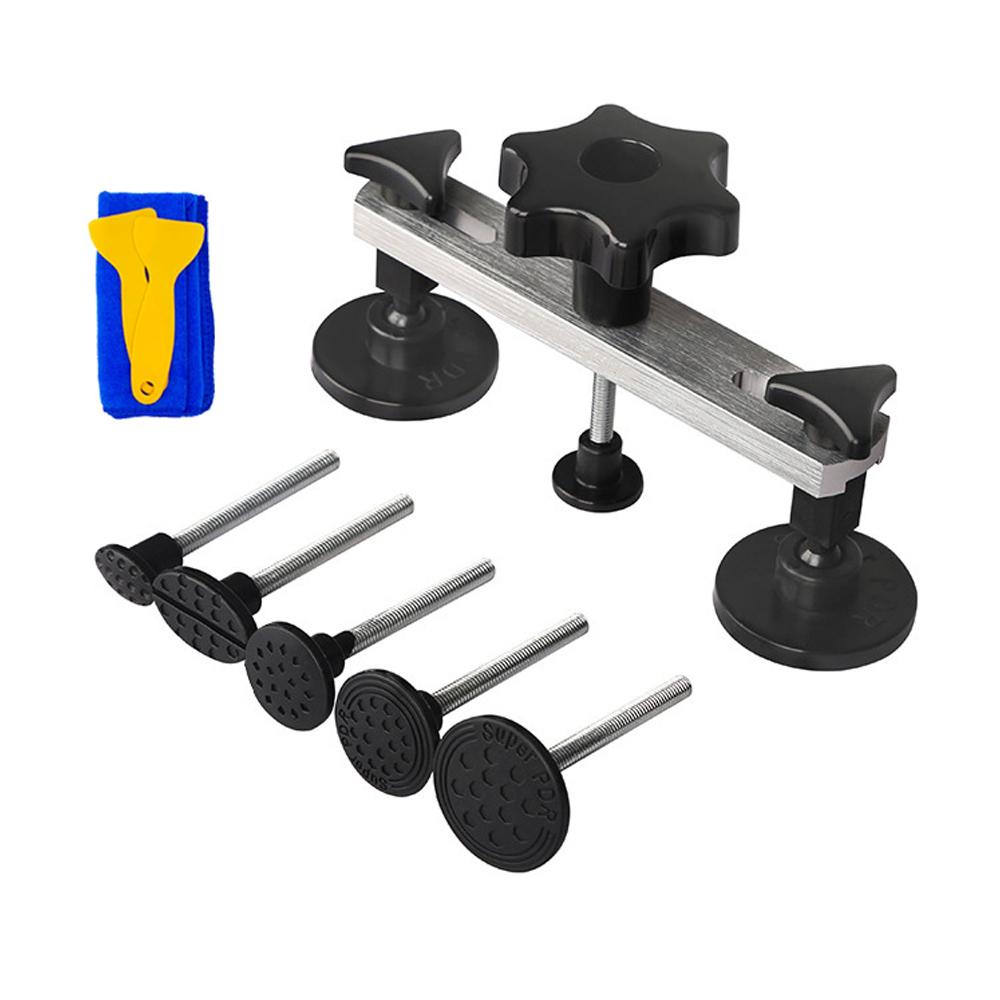 Professional Car Repair Tool Aluminum Alloy Car Paintless Dent Puller Bridge Repair Hand Tools Kit for Auto Hail Damage Fix Set