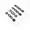 2026 Hot Car Sticker New Car Exterior Decoration Badge Stickers ABS 3D Chrome Black Letters Nameplate Emblem For Peugeot 2008 30
