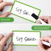 Reble Dry Erase Labels Sticky Notes for Storage B Organizing Jar Pantry, Waterproof Removable Label Stickers for Kitchen Office School All Purpose