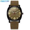 New Top Brand Men's Quartz Sports Retro Trendy Design Belt Quartz Wrist Watch Digital Large Dial Watch