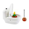 Toilet Water Spray Toy with Remote Control Interactive Water Squirter Prank Toy Halloween Party Joke Toy Funny Gag Gift for Adults Teens