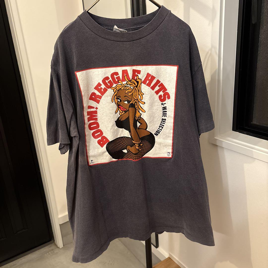 

[USED] BOOM! REGGAE HITS Vintage T-Shirt, Fade Black